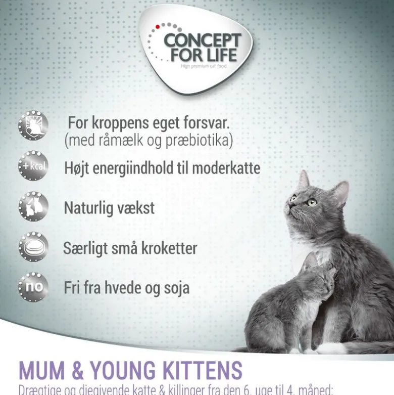 Concept for Life Mum & Young Kittens - FORBEDRET OPSKRIFT!