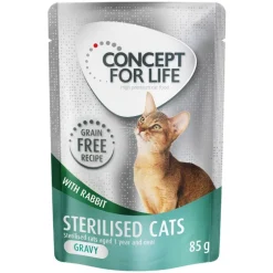 Concept for Life Sterilised Cats Kanin i sauce - Kornfri