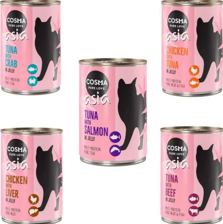 Cosma Asia i gelé 6 x 400 g