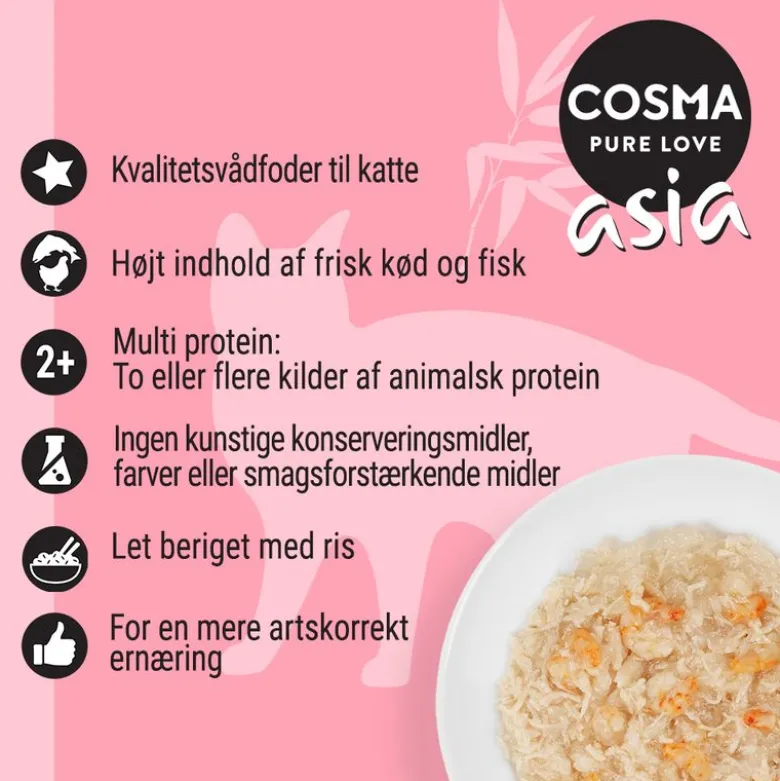 Cosma Asia i gelé 6 x 170 g