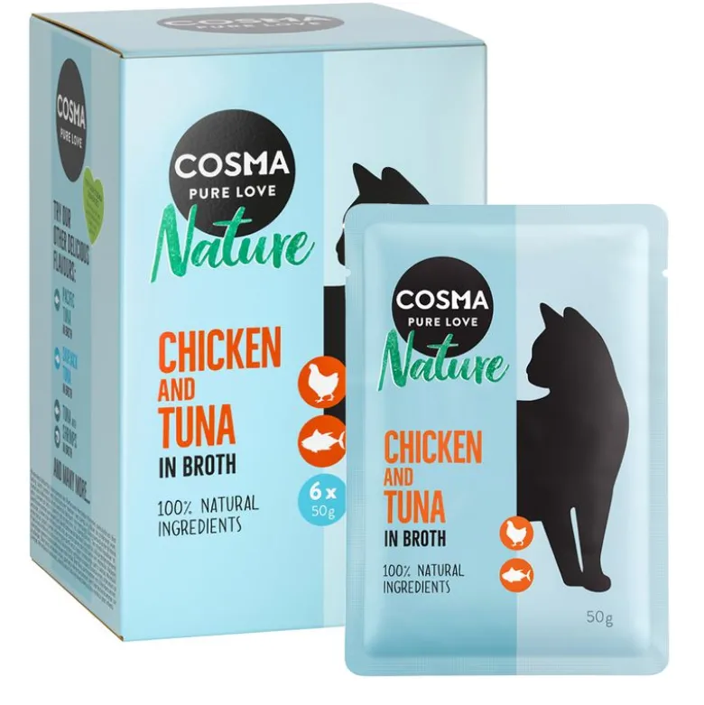 Cosma Nature portionsposer 6 x 50 g
