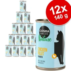 Cosma Nature 12 x 140 g kattemad