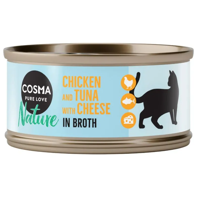 Cosma Nature 6 x 70 g kattemad i dåse