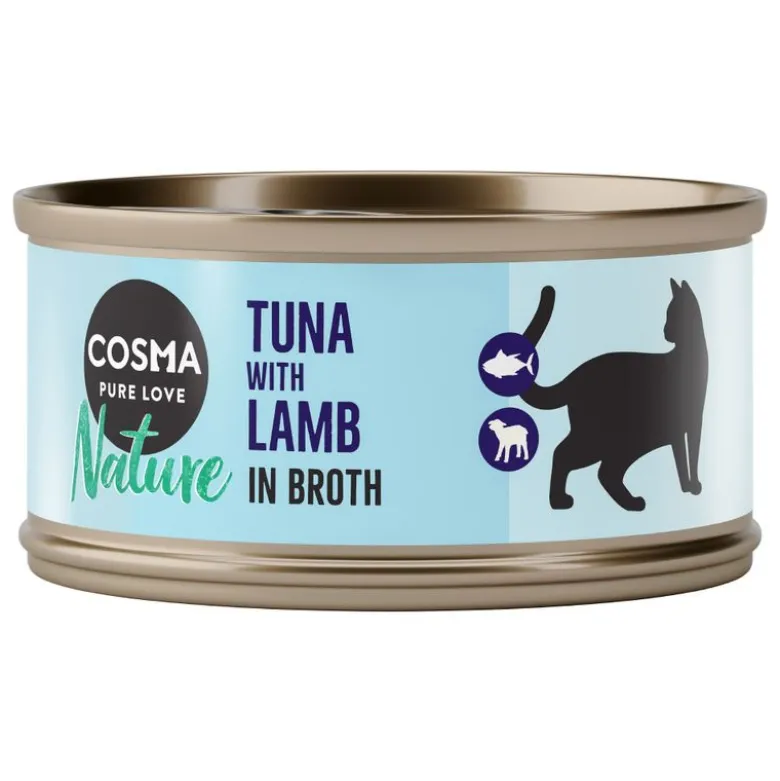 Cosma Nature 6 x 70 g kattemad i dåse
