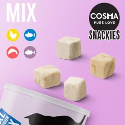 Cosma Snackies XXL Frysetørrede Kattesnacks i Maxi Tube