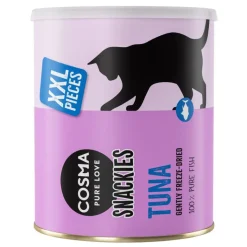 Cosma Snackies XXL Frysetørrede Kattesnacks i Maxi Tube