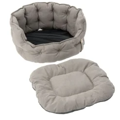 Cozy ecoLIFE Hundeseng, grå