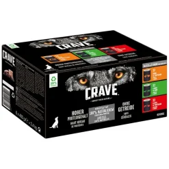 Crave Adult hundefoder 6 x 400 g