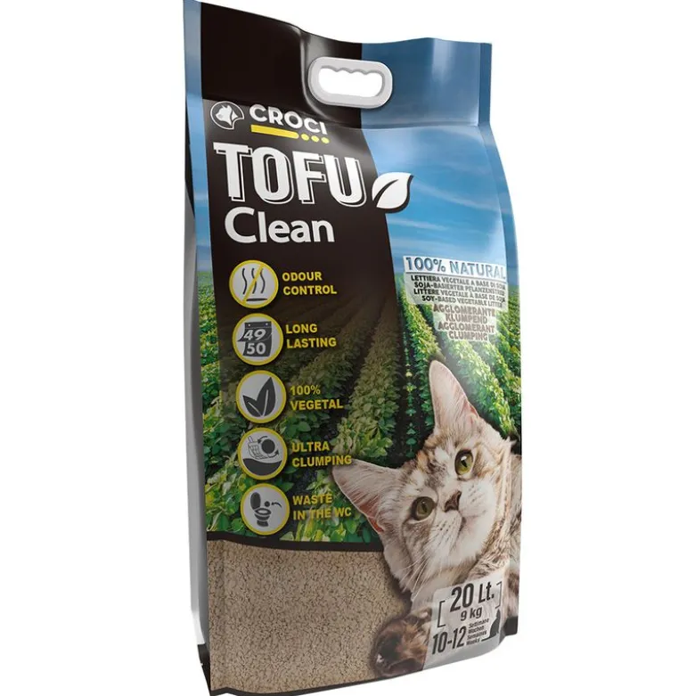 Croci Tofu Clean kattegrus
