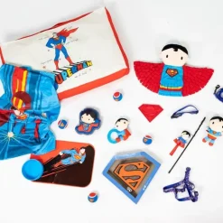DC Superman kradsebræt med kuglebane