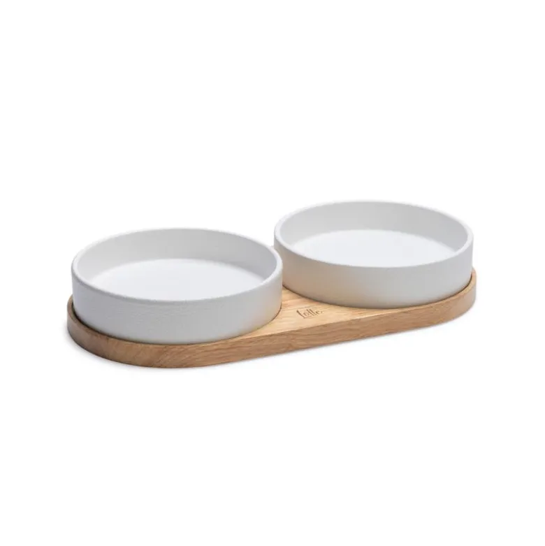 Designed by Lotte keramisk spisestel Lojs til katte