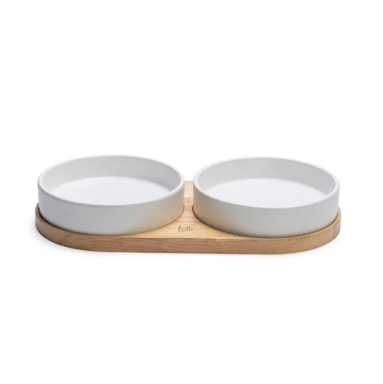 Designed by Lotte keramisk spisestel Lojs til katte