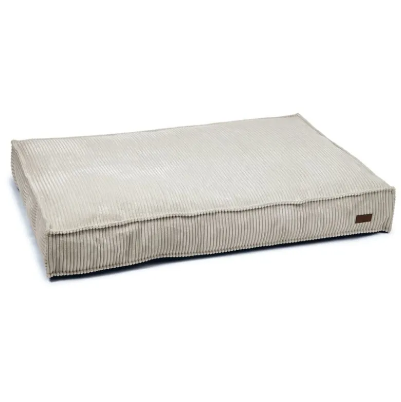Designed by Lotte liggepude Ribbed, lysegrå