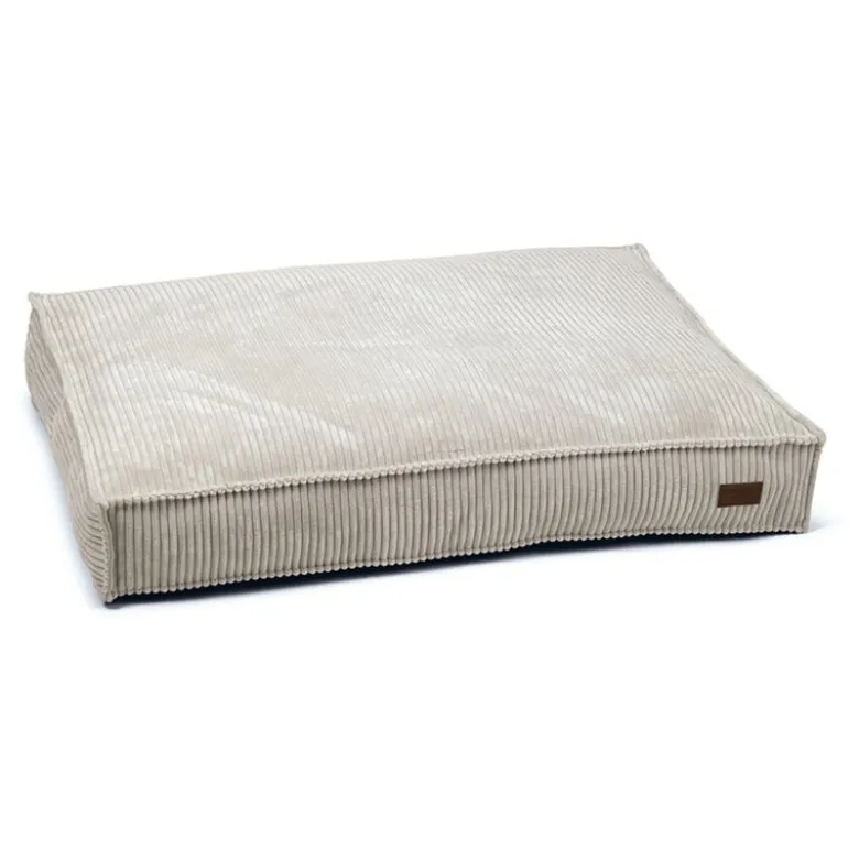 Designed by Lotte liggepude Ribbed, lysegrå