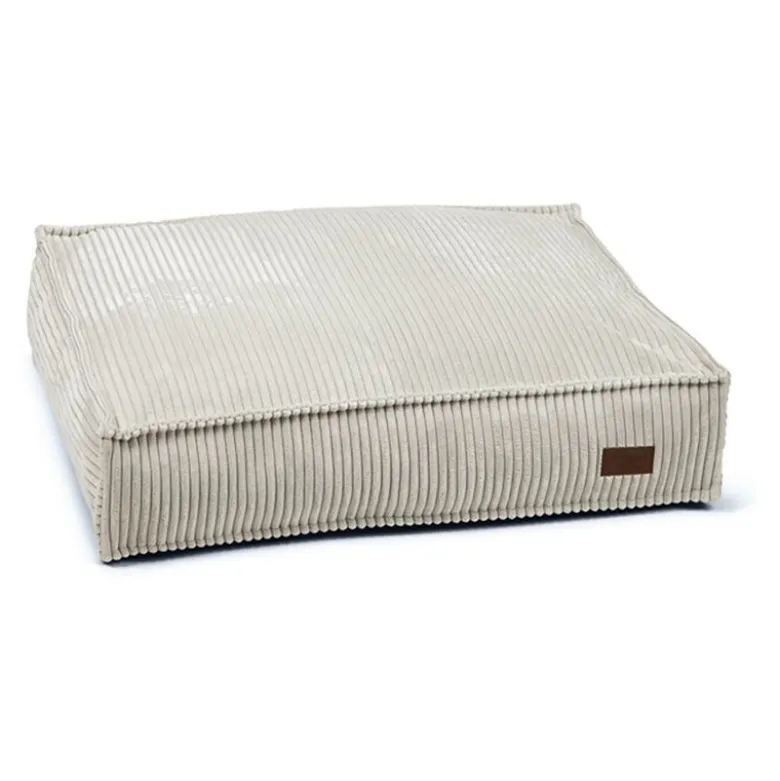 Designed by Lotte liggepude Ribbed, lysegrå