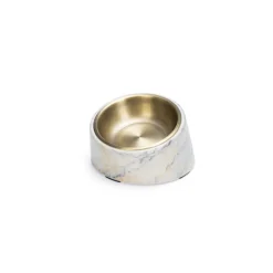 Designed by Lotte melamin katteskål Vita, beige