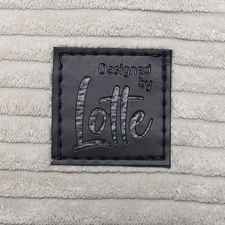 Designed by Lotte sofapude Ribbed, lysegrå