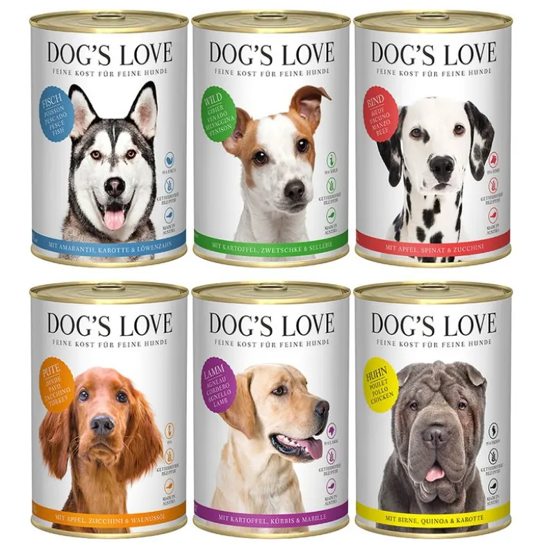 Dog's Love Adult 6 x 400 g