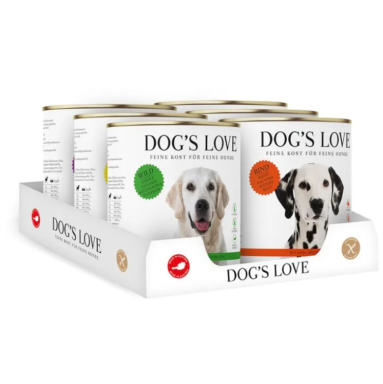 Dog's Love Adult 6 x 800 g