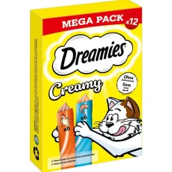 Dreamies Creamy Snacks med kylling og laks