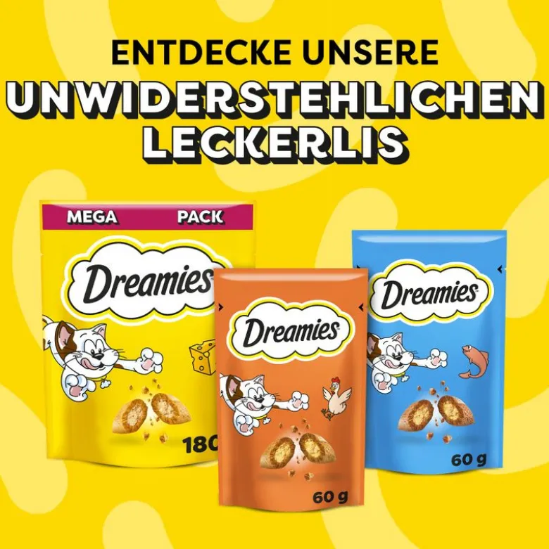 Dreamies Shakeups Multivitamins Snacks