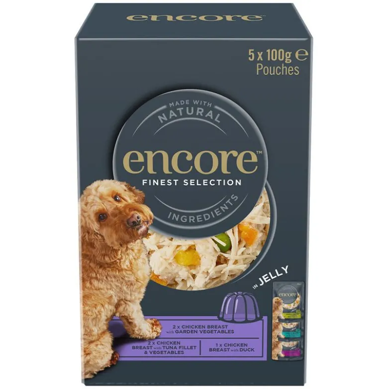 Encore Mix i gelé portionspose 5 x 100 g