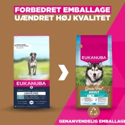 Eukanuba Grain Free Adult Large & Giant Breed Havfisk