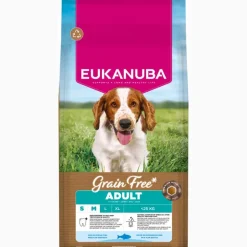 Eukanuba Grain Free Adult Small & Medium med havfisk