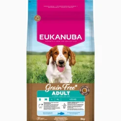 Eukanuba Grain Free Adult Small & Medium med havfisk