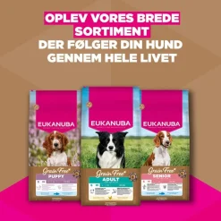 Eukanuba Grain Free Adult Small & Medium med kylling