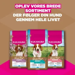 Eukanuba Grain Free Puppy Small & Medium Breed Havfisk