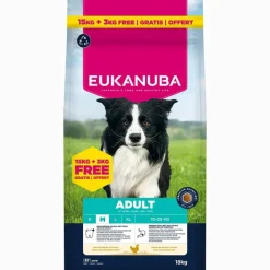 Eukanuba Premium Nutrition Adult Medium Breed Kylling