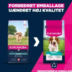 Eukanuba Premium Nutrition Adult Small & Medium Breed Laks