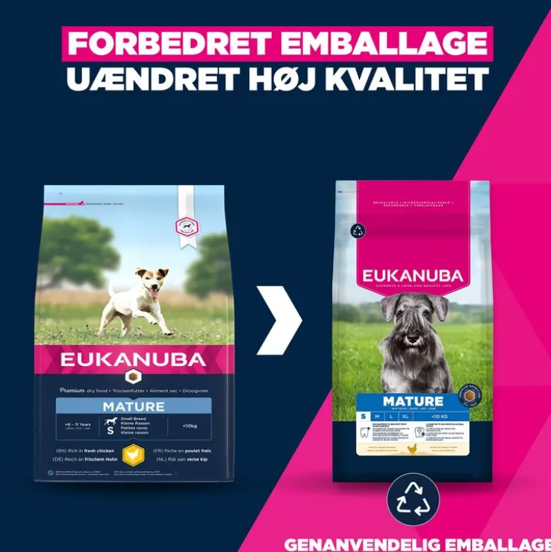 Eukanuba Premium Nutrition Mature Small Breed Kylling