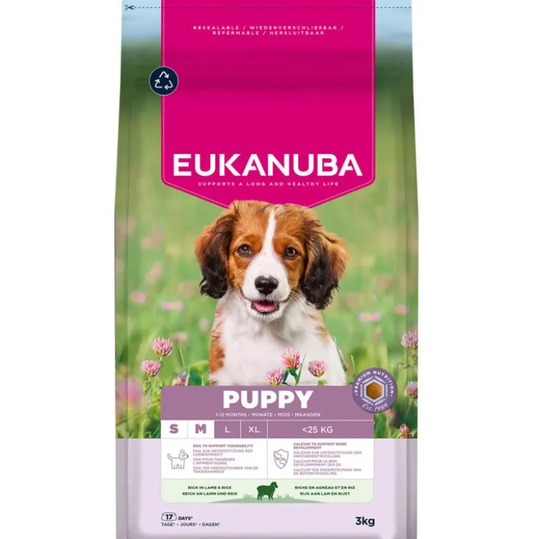 Eukanuba Premium Nutrition Puppy Small & Medium Breed Lamb & Rice