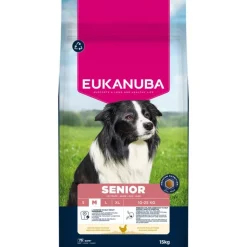 Eukanuba Premium Nutrition Senior Medium Breed Kylling