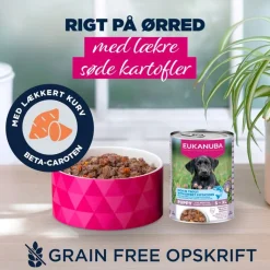 Eukanuba Puppy Rig på ørred med sød kartoffel