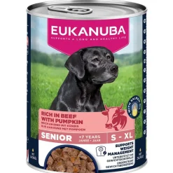 Eukanuba Senior Rig på okse med græskar