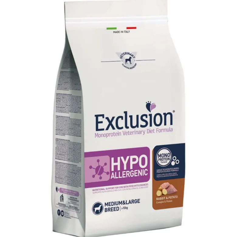 Exclusion hundefoder med and & kartofler