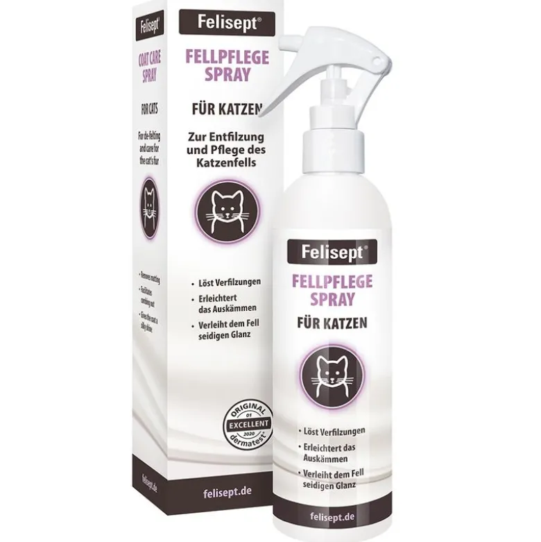 Felisept pelsplejespray til katte
