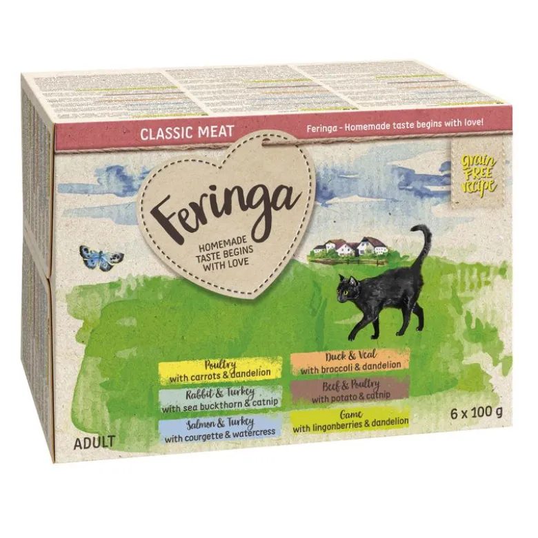 Feringa Classic Meat Menu Alubakke 6 x 100 g