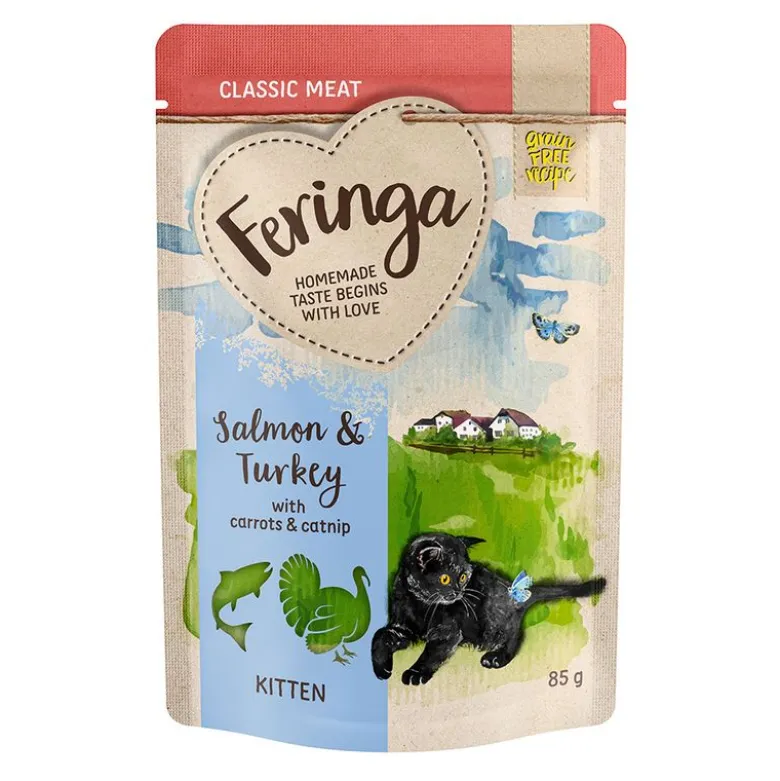 Feringa Classic Meat Menu Kitten Portionspose 12 x 85 g