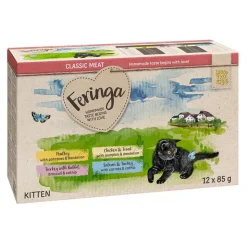 Feringa Classic Meat Menu Kitten Portionspose 12 x 85 g