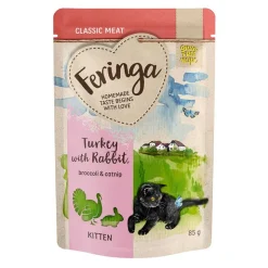 Feringa Classic Meat Menu Kitten Portionspose 12 x 85 g