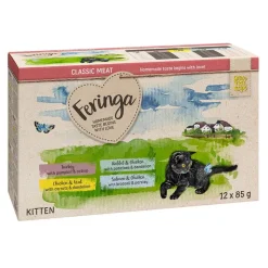 Feringa Classic Meat Menu Kitten Portionspose 12 x 85 g