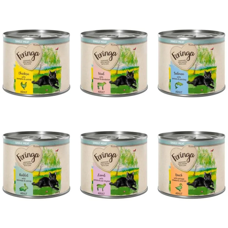 Feringa Single Meat Menu 6 x 200 g