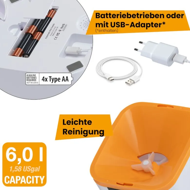 Ferplast automatisk foderautomat Risto Pet Smart