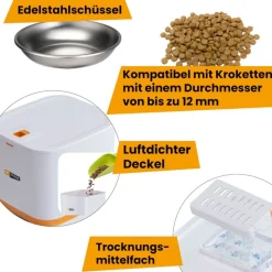 Ferplast automatisk foderautomat Risto Pet Smart