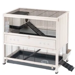 Ferplast Kaninbur i træ Indoor Home