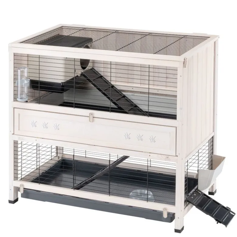 Ferplast Kaninbur i træ Indoor Home